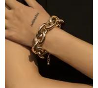 Bracciale In Acrilico CCB Punk Esagerato Grande Steampunk Cubano Gioielli Moda