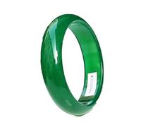 Bracciale in Agata Verde con calcedonio da Donna