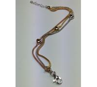 BRACCIALE IN ARGENTO 925 3 FILI CON ELEMENTI ALTERNATI (NCB0454/482/483/713)