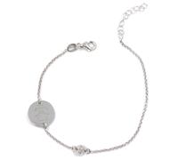 Bracciale in Argento 925 con Medaglietta Baby Boy and Girl