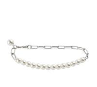 Bracciale in argento con perle TS-BR-0074