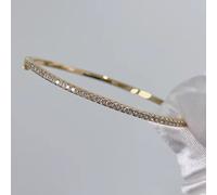 Bracciale in Argento Sterling 925 s925 Donne Bracciale Con Diamanti rivet