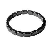 Bracciale in ematite da uomo, con ematite naturale, per laurea, matrimonio, compleanno, fidanzato, fidanzato