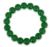 Bracciale in giada, giada Malesia, naturale, verde, rotondo, 8 mm, taglia unica, giada, giada, One Size, giada, Giada