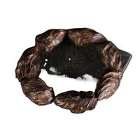 Bracciale in Legno di agar: radica sfregiata, Olio Nero, Materia Prima invecchiata, affondabile
