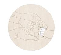 Bracciale in legno per ricordi, per annuncio nascita un bambino, supporto per display per braccialetto ospedaliero inciso, per fotografia bambini, supporto per cinturino in legno per ricordi