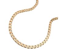 Bracciale In Oro Giallo 585 2Mm Con Maglia Larga 18,5Cm Per Donna