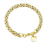Bracciale In Oro Placcato Bracciale Reale 24K Da Donna E Da Uomo B-Ware B6114D