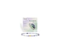 Bracciale in perle di gemme RUBY per donne, perle da 4mm e bracciale in acciaio inossidabile con cuore placcato oro 18K da donna, gioielli elastici per yoga, regalo per la festa della mamma - Include