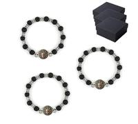 Bracciale in pietra vulcanica della Confraternita dei Cavalieri (3pc)