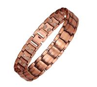 Bracciale in rame da uomo Elegante Gioiello Da Polso Leggero | Bracciale In Rame Puro Magnetico Gioiello Rilassante Lavoro Ufficio Sport Palestra Corsa Outdoor Viaggio Compleanno Vacanza
