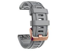 Bracciale in silicone a fascia di orologi a rilascio rapido per garmin fenix 5s 5plus 6s 6x 6 pro braccialetto oro rosa oro cinghia da polso sportivo (colore: o, dimensione: 20mm fenix 5splus)