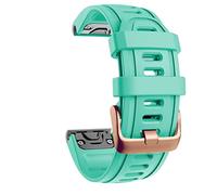 Bracciale in silicone a fascia di orologi a rilascio rapido per garmin fenix 5s 5plus 6s 6x 6 pro braccialetto oro rosa oro cinghia da polso sportivo (colore: o, dimensione: 20mm fenix 5splus)