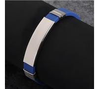 Bracciale in silicone - Blu