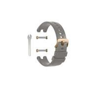 Bracciale in silicone con cinturino adatto for accessori for cinturini di ricambio for orologi Garmin LilY (Color : Gray)
