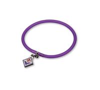 Bracciale in silicone con ciondolo compatibile con Fiorentina