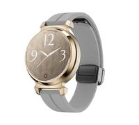 Bracciale in silicone da 14 mm for orologio da polso for Garmin Lily 2 da donna(Light Grey)