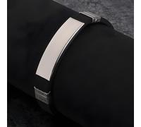 Bracciale in silicone - Nero