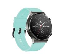 Bracciale in silicone per Huawei Watch GT 2 / 3 / 4, 2 Pro / 3 Pro / 4 Pro, GT 2e (46 mm) - Verde