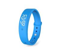 Bracciale Intelligente Digitale A LED Bracciale Intelligente Impermeabile con Orologio Intelligente con Monitoraggio Della Temperatura Corporea,