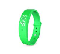 Bracciale Intelligente Digitale A LED Bracciale Intelligente Impermeabile con Orologio Intelligente con Monitoraggio Della Temperatura Corporea,