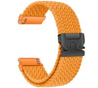 Bracciale intrecciato per Garmin Venu 3S/Venu 2S/Vivoactive 4S/Vivomove 3S/Forerunner 265s/255s/255s Music da donna/uomo, cinturino da polso in nylon da 18 mm, fibbia a paracadute da 18 mm per