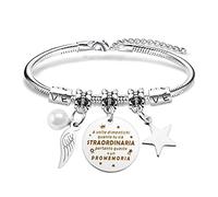Bracciale Ispiratore Incoraggiamento Regali Regalo Motivazionali Motivazionale Ispirazione Laurea Coraggiosa Originali Idee Regalo Natale Valentino Compleanno Anniversario Pasqua Amica Braccialetti