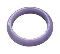 Bracciale Jadeite per Donne Bangle, Jadeite con Una Sottile Striscia Rotonda Viola Luminosa glutinosa, Adatto a Un Regalo di Moglie