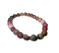 Bracciale Jet New Mookaite con perline sfaccettate Bracciale con energia curativa con pietre preziose naturali per la comunicazione e la fiducia, braccialetto unisex con gioielli di moda