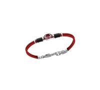 Bracciale Junior AC MILAN B-MB021KCR Tessuto Rosso Nero OFFICIAL