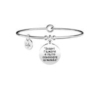 Bracciale Kidult da Donna Ghadhi " Scopri l' Amore e Fallo Conoscere.." 731885