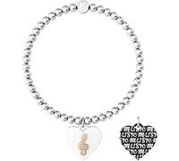Bracciale Elastico Donna KIDULT FREE TIME 731966 Acciaio Nota Musicale F.P.