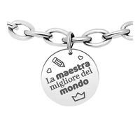 Bracciale La Maestra Migliore Del Mondo Gioiello Happytag classico cod. HTSCU-15