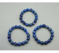 Bracciale Lapis Lazuli Nuggetarmband Ca 19 CM Stretcharmband Grande Nuggets