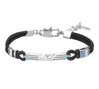 Bracciale Uomo SS LAZIO B-LB003UCN Tessuto Cordura Nero Aquila OFFICIAL