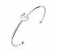 Bracciale Luna Donna Acciaio Sagapo Regalo Lei Rigido SDY34