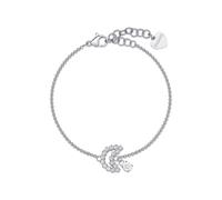 Bracciale Luna Donna Sagapo Acciaio Con Ciondolo Cristallo Pendente SWN17