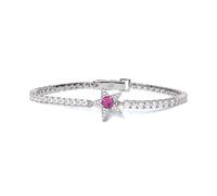 Bracciale Mabina Starlet 533650 tennis stella rosa
