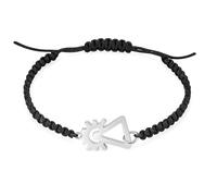 Bracciale Madonna del Carmen, Madonna del Pilastro o Rugiada - Donna o Uomo - Macramè Regolabile - Acciaio Inox Ipoallergenico - Gioiello Religioso Made in Spagna - Regalo Fede e Protezione, Talla