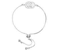 Bracciale Madre E Figlia | Catena Da Polso Regolabile In | Gioiello Madre E Figlia A Doppio Anello Intrecciato Eterno | Per Donne Femmina Adolescenti Ragazze Compleanno Ringraziamento Festival