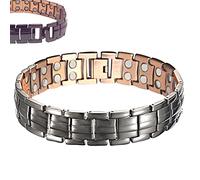 Bracciale magnetico da uomo in rame, Rame