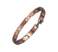 Bracciale magnetico per uomo e donna, in rame antico, per la salute, bracciale classico per uomini e donne