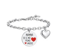 Bracciale MAMMA SEI IL MIO PRIMO AMORE Luca Barra Donna
