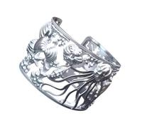 Bracciale Marino Donna Gioiello Bracciale di | Gioiello alla per Polso in Grandi Dimensioni, Braccialetto Decorativo con Ciondolo ad Apertura per Donne e Madri