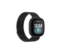 Bracciale Milanese Loop compatibile con Fitbit Versa4/Sense2Black (S)