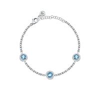 Bracciale MORELLATO donna Tesori tennis arg. 925 / pietre azzurre