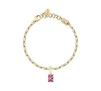 Bracciale Morellato Drops Gold con Zircone Rosa (SCZ1374)