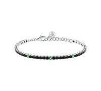 Bracciale Morellato Tesori Argento 925 Nero Verde (SAIW260)