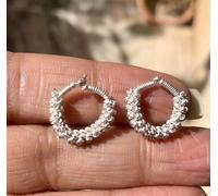 Bracciale Nazariya Lord Krishna LADDU GOPAL in argento puro fatto a mano, 1 p...