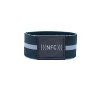Bracciale NFC in tessuto, flessibile, NTAG216, 924 Byte, 18.5 centimeters, PVC